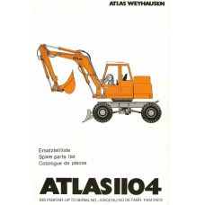 Atlas AB 1104 Parts Manual - 3